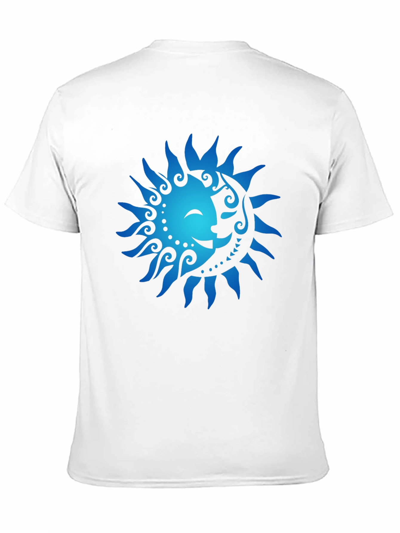 Sun & Moon Graphic Tee - Celestial Harmony Design