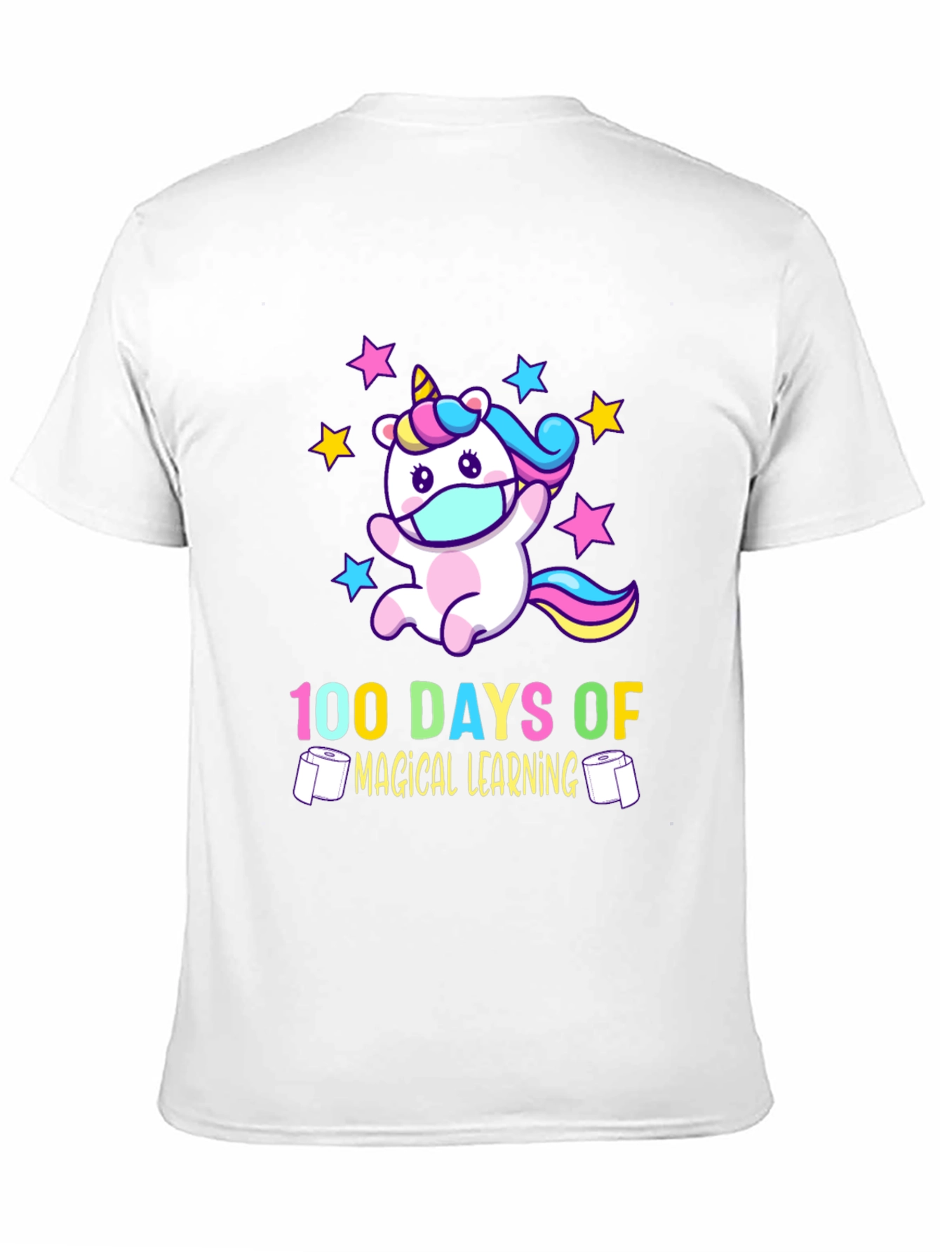 100 Days Magical Learning Unicorn T-Shirt