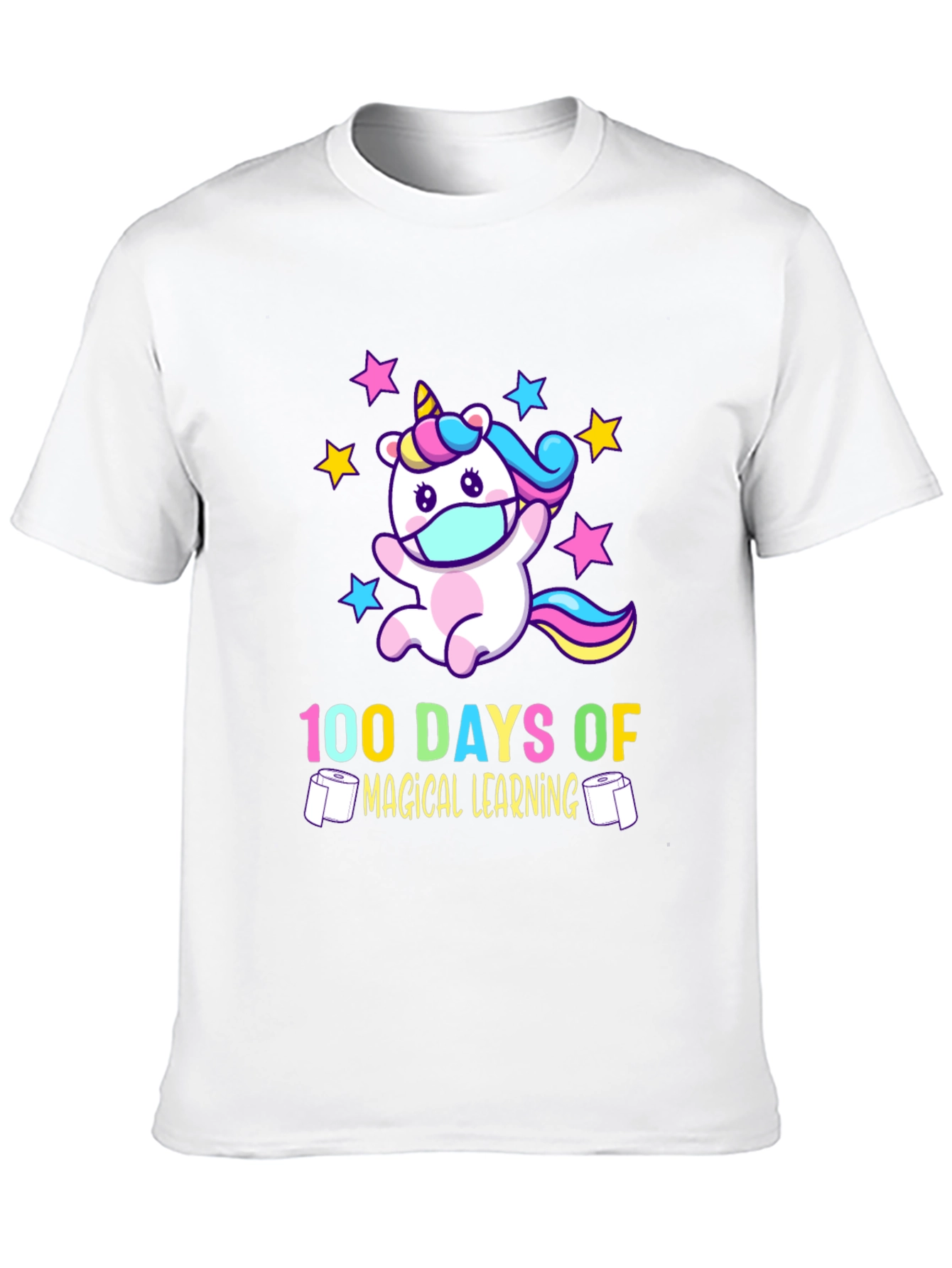 100 Days Magical Learning Unicorn T-Shirt