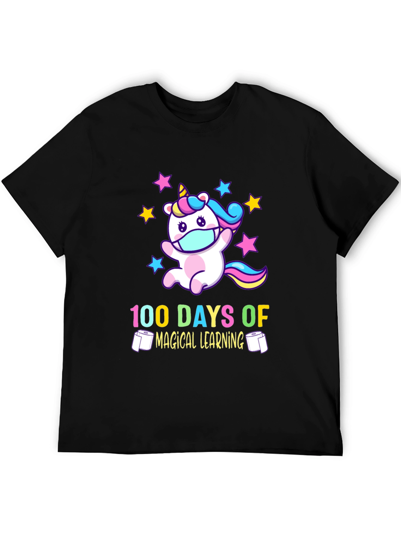100 Days Magical Learning Unicorn T-Shirt
