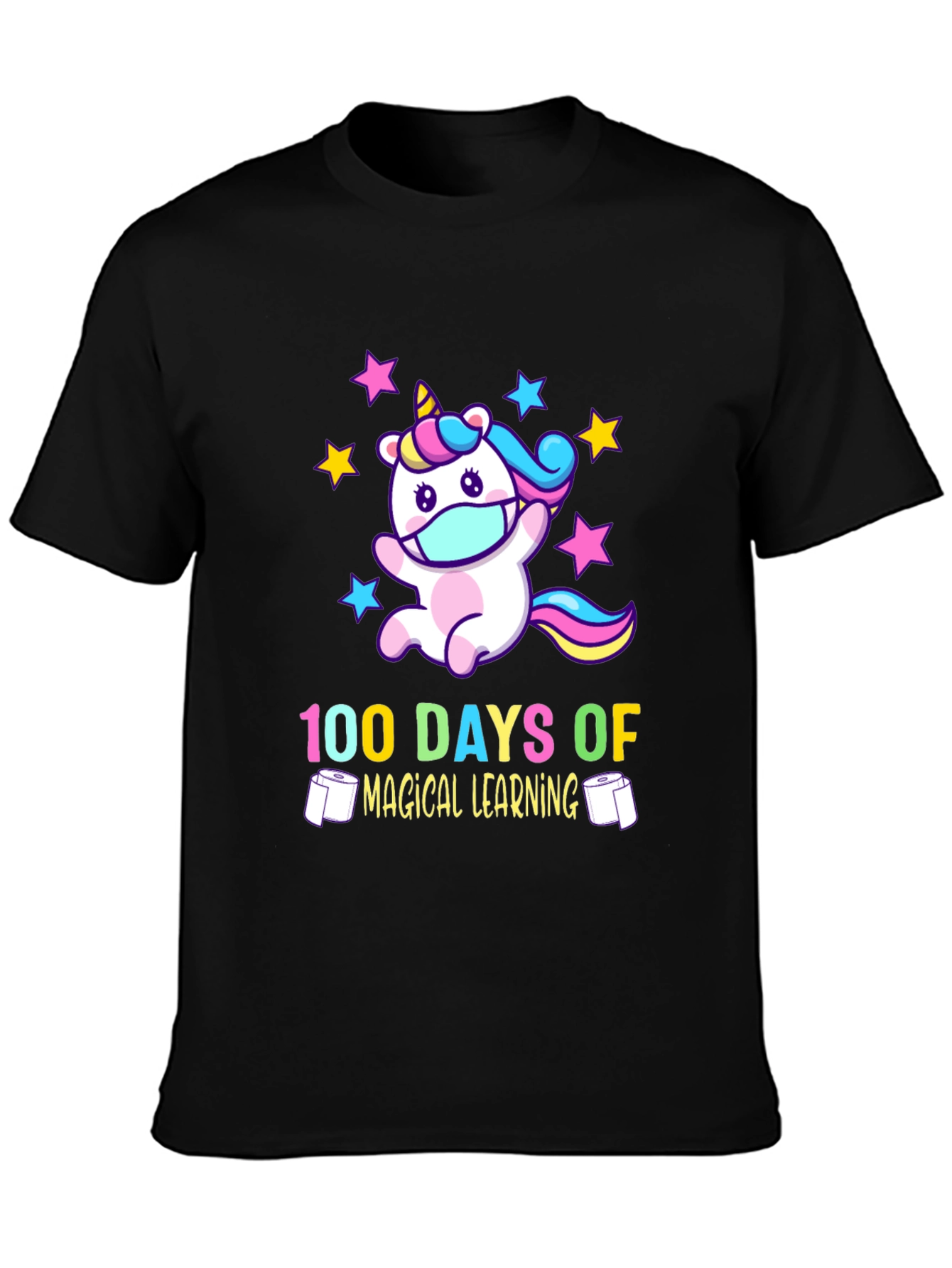 100 Days Magical Learning Unicorn T-Shirt