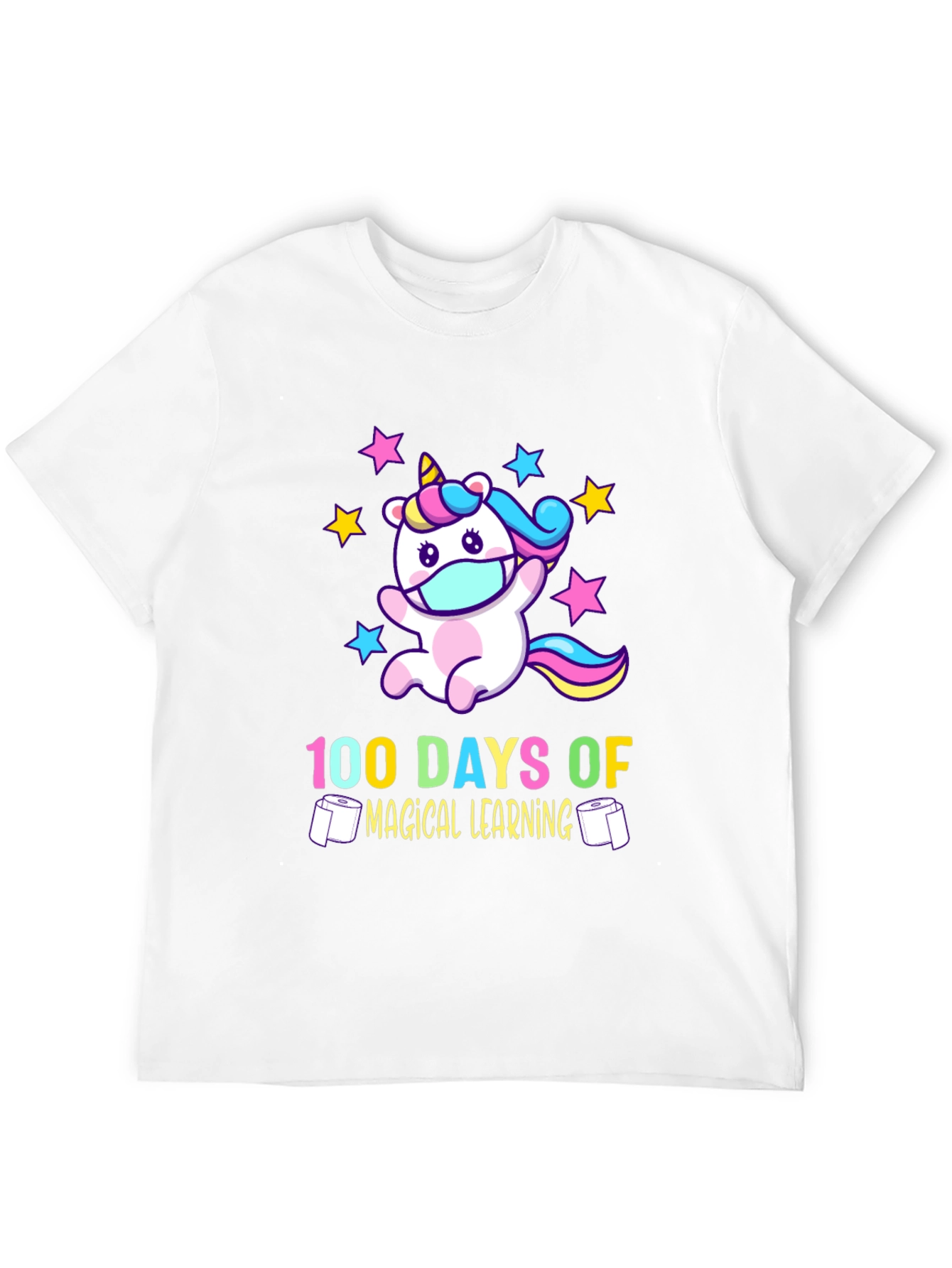 100 Days Magical Learning Unicorn T-Shirt