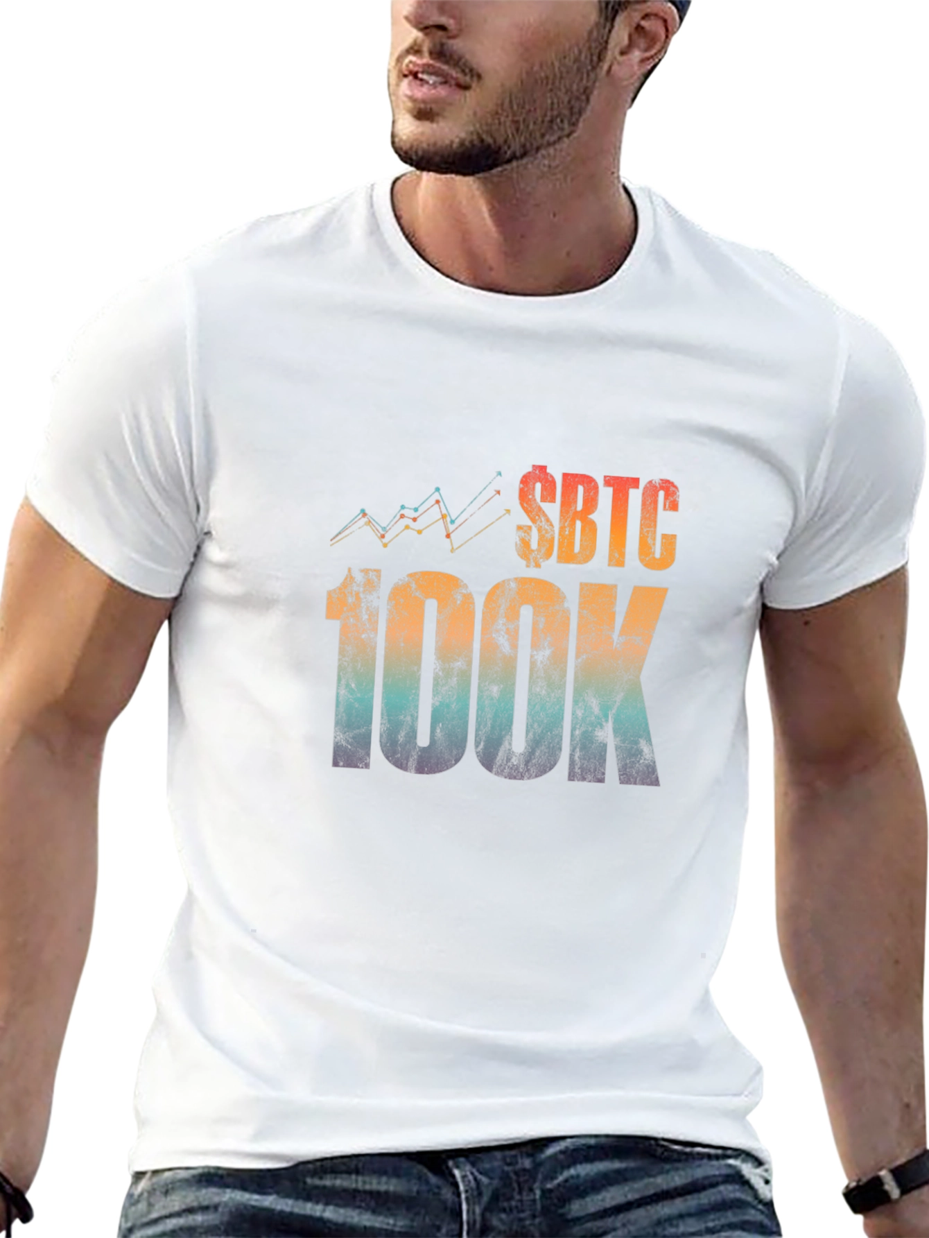 $BTC 100K Crypto T-Shirt - Bitcoin HODL