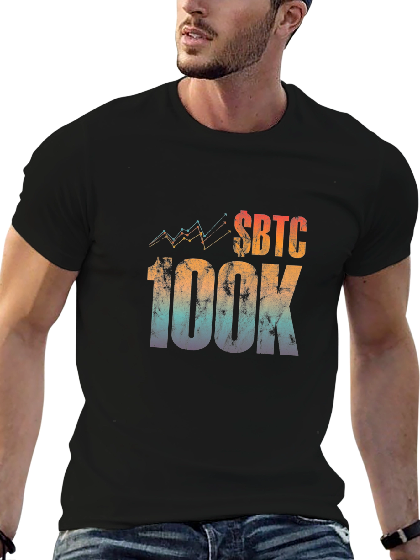 $BTC 100K Crypto T-Shirt - Bitcoin HODL