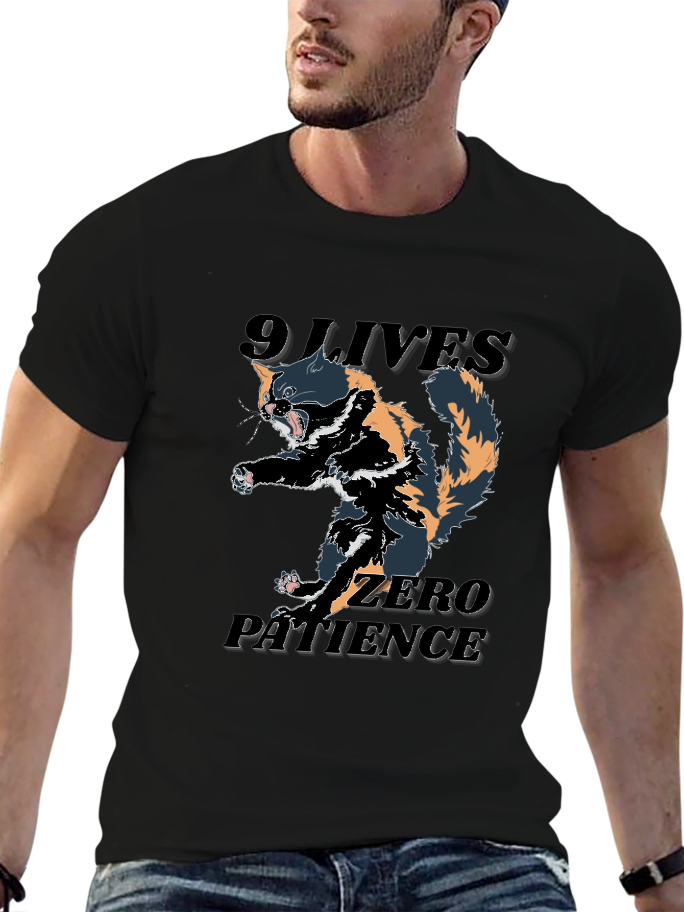 9 Lives Zero Patience T-Shirt