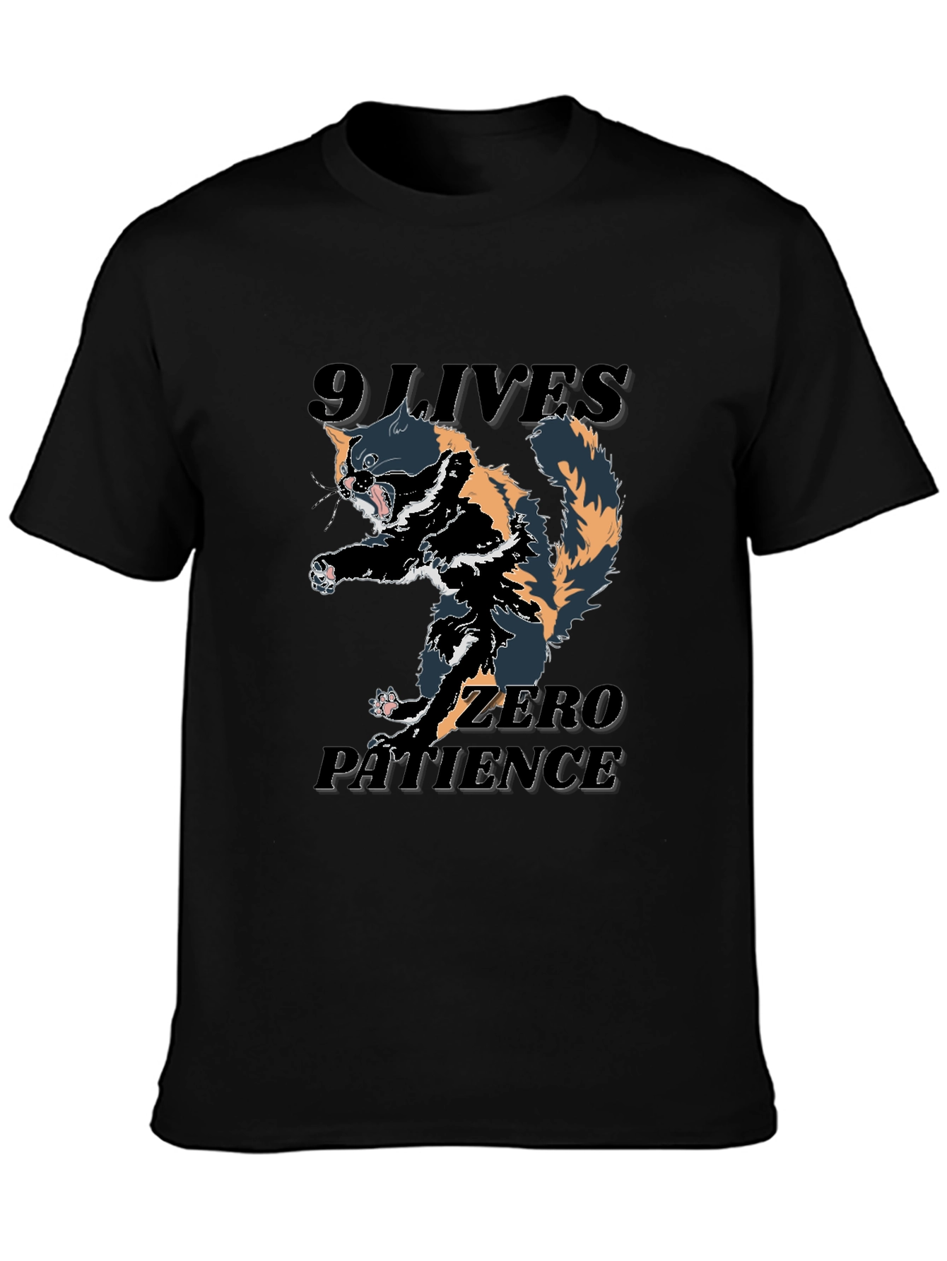9 Lives Zero Patience T-Shirt