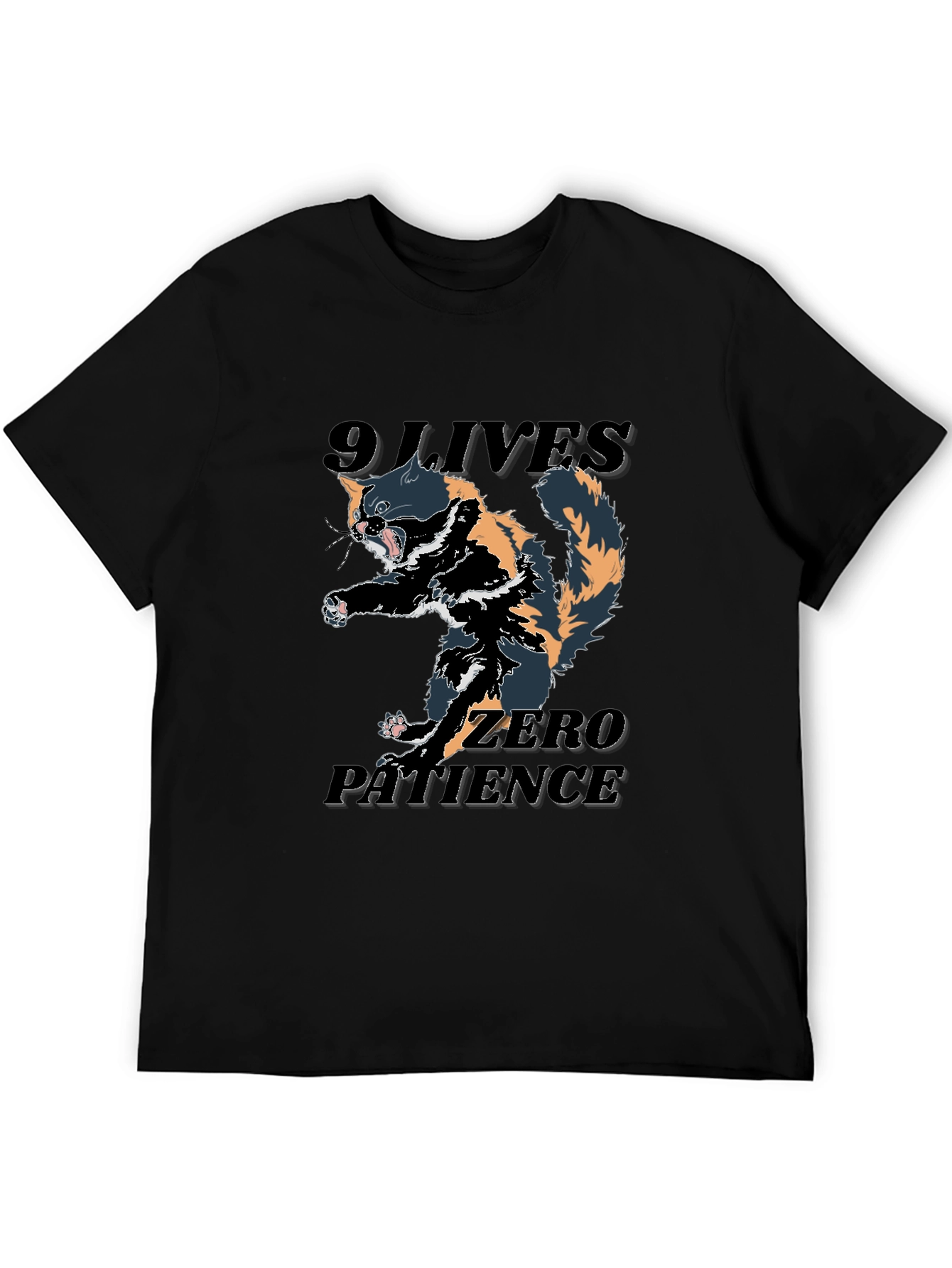 9 Lives Zero Patience T-Shirt