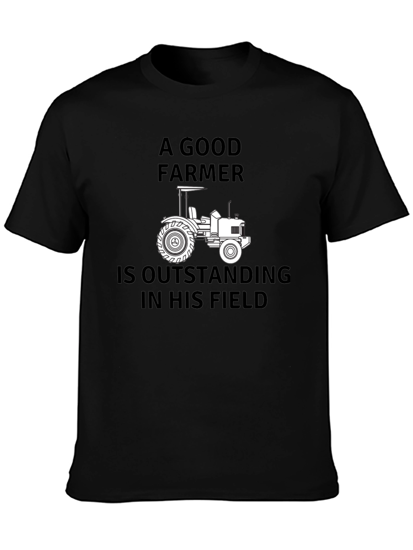 A Good Farmer T-Shirt Funny Tractor Tee