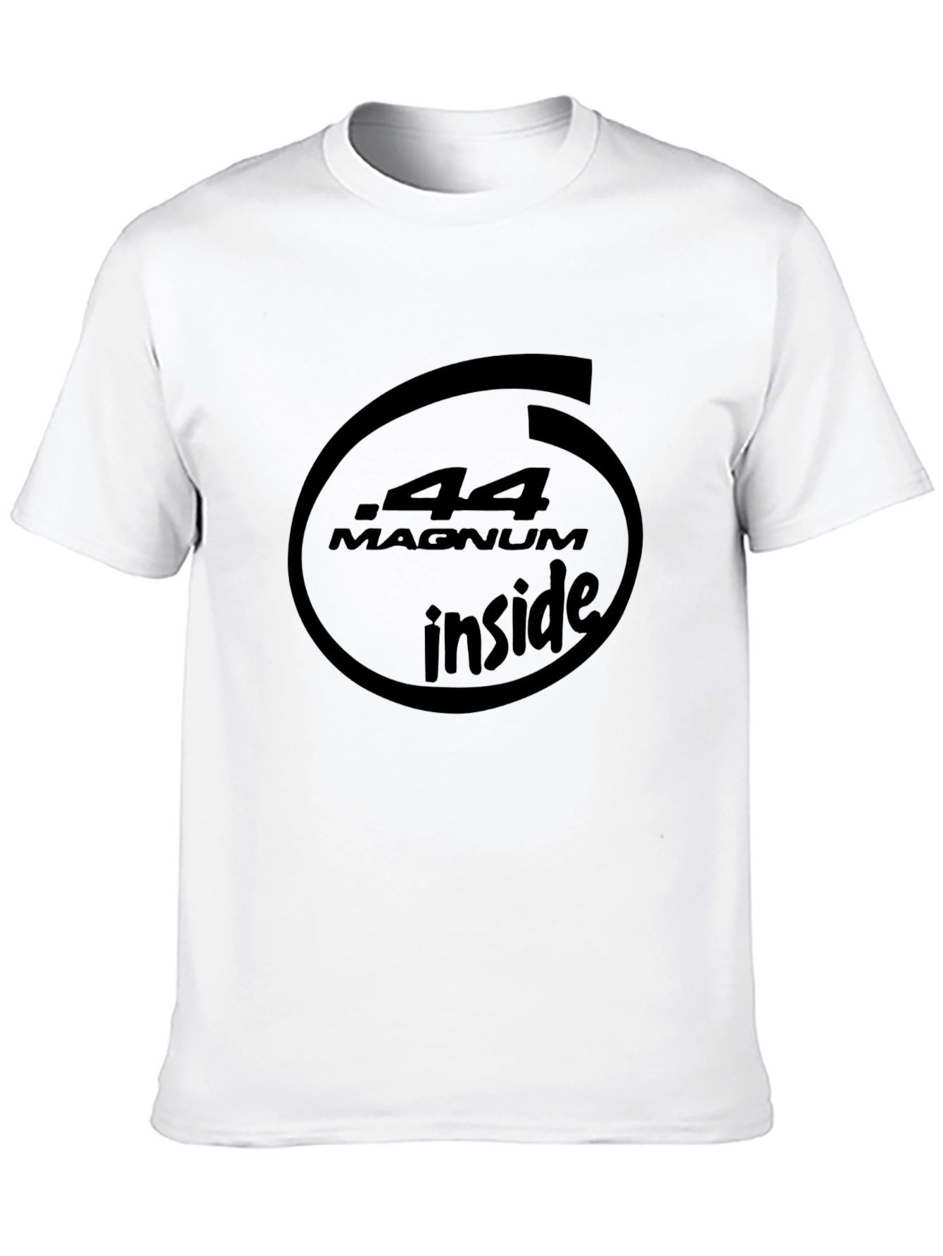 44 Magnum Inside Graphic Black T-Shirt