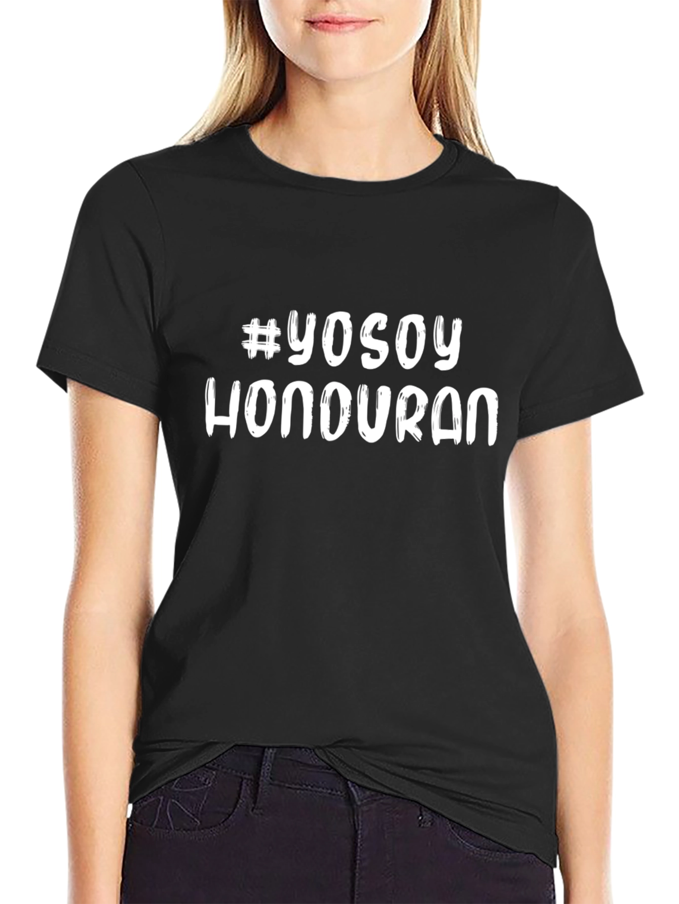 #YoSoy Honduran Black T-Shirt - Show Your Pride!