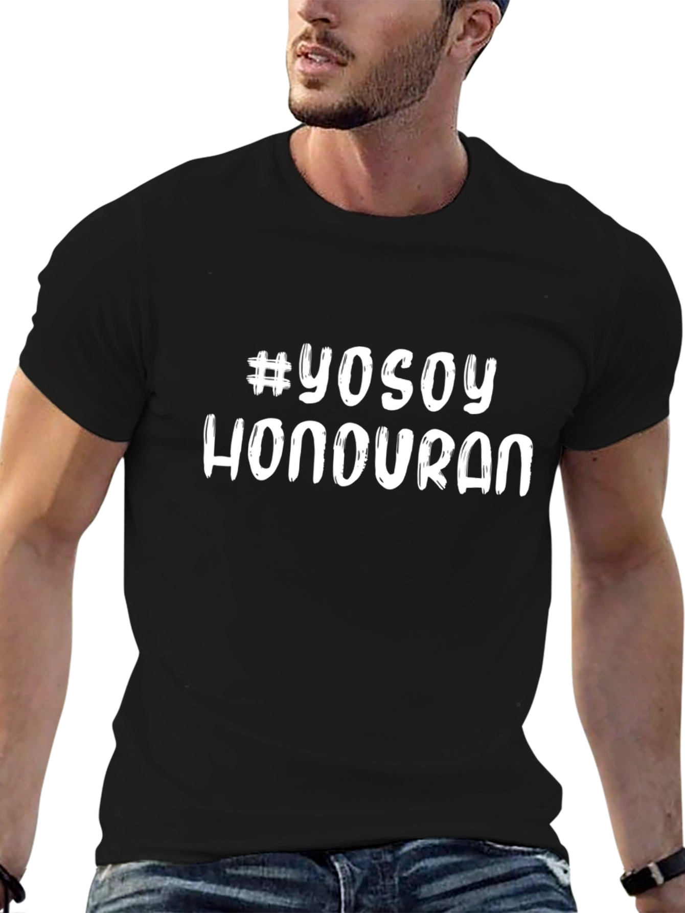 #YoSoy Honduran Black T-Shirt - Show Your Pride!