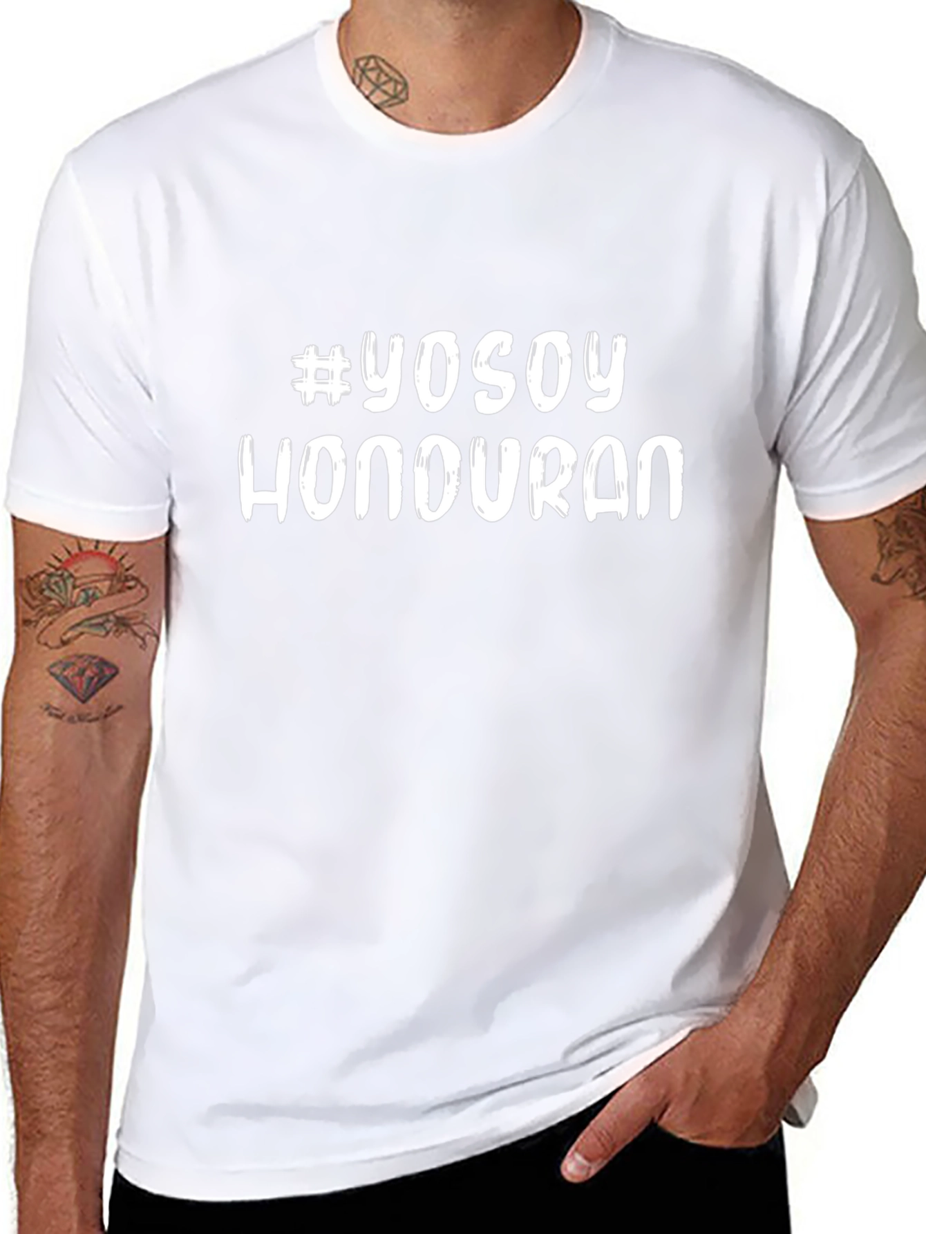 #YoSoy Honduran Black T-Shirt - Show Your Pride!