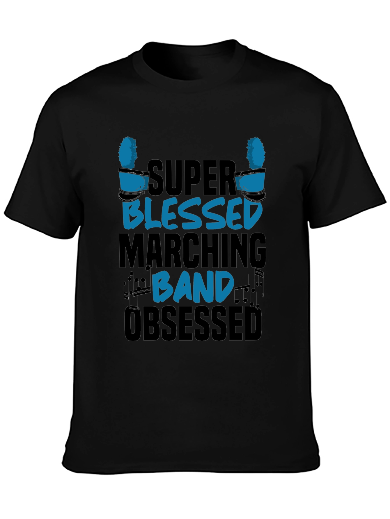Super Blessed Marching Band Obsessed T-Shirt