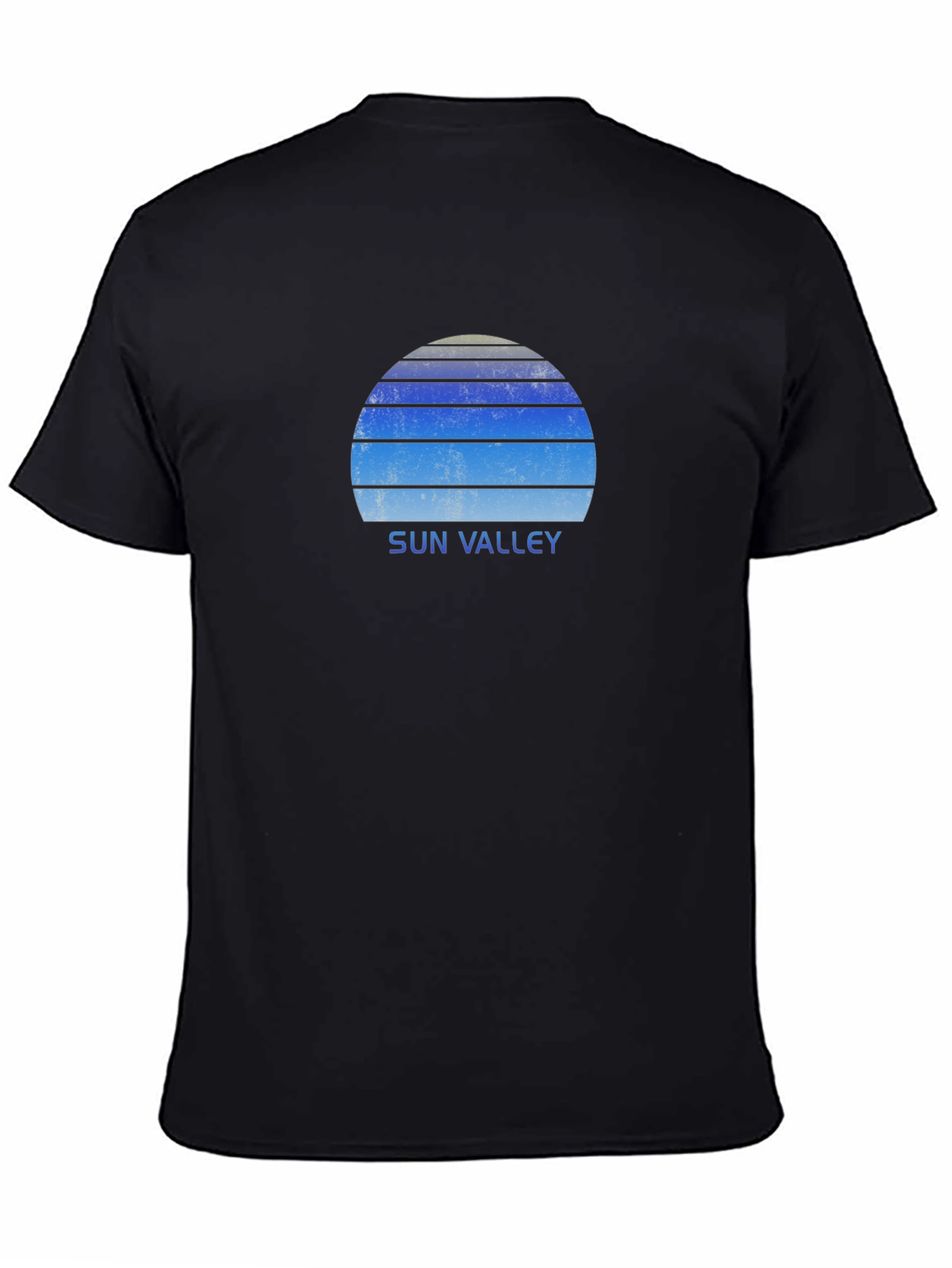 Sun Valley Retro Graphic Tee - Black