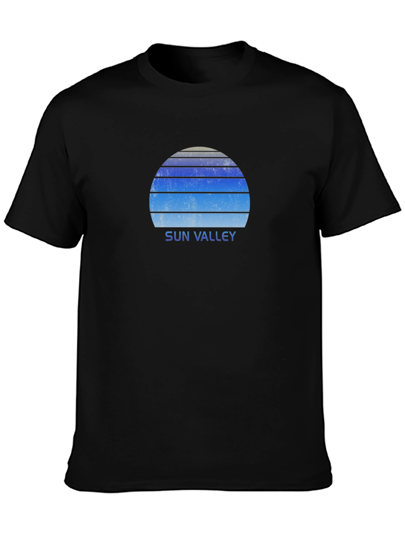 Sun Valley Retro Graphic Tee - Black