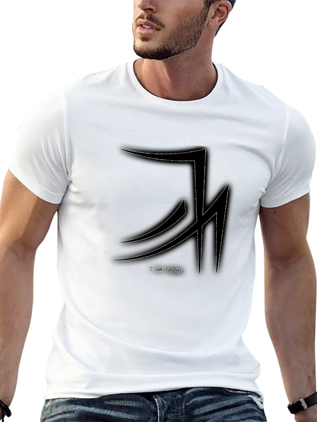 Abstract Symbol Graphic Black Tee