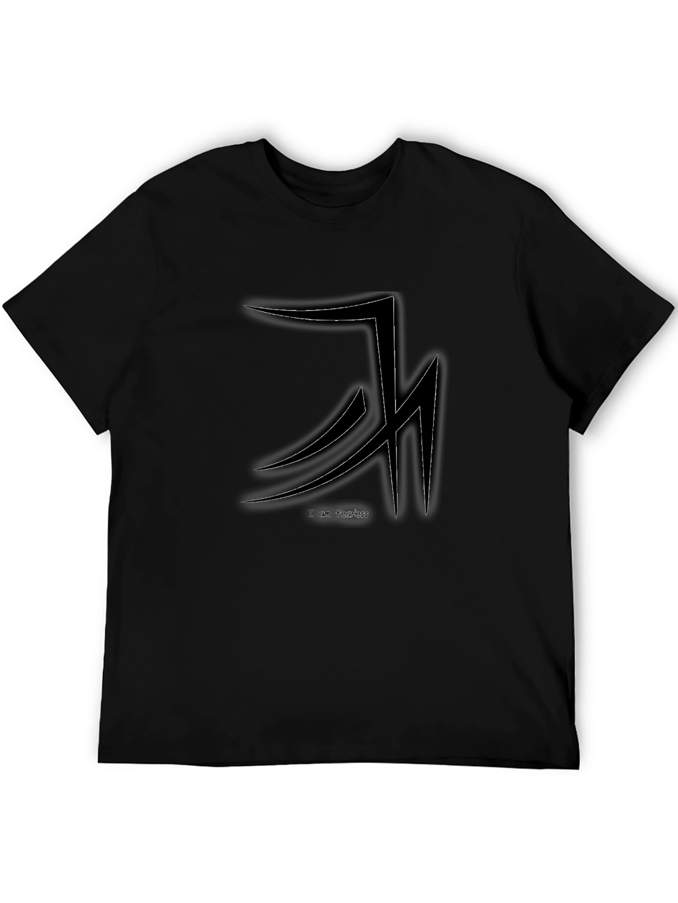 Abstract Symbol Graphic Black Tee