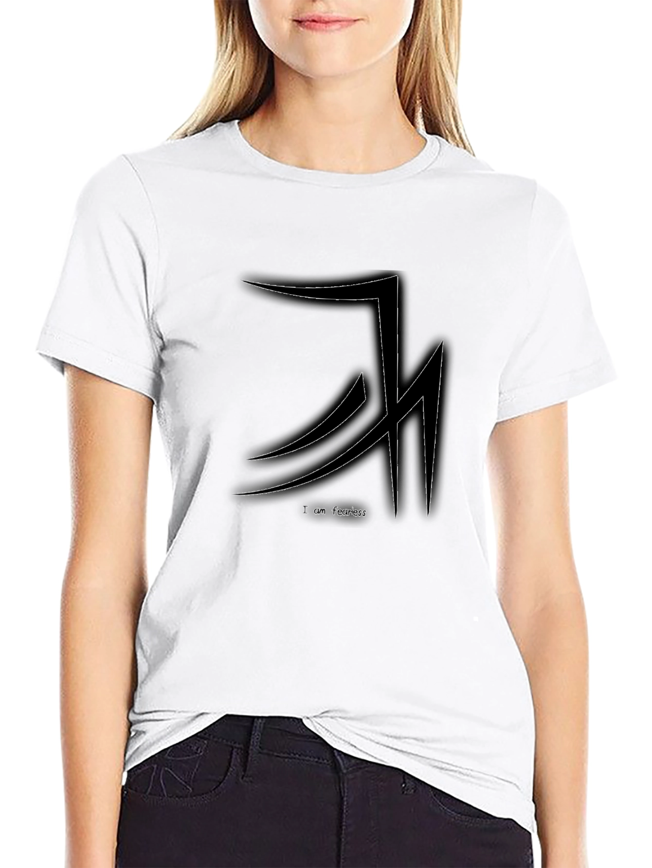 Abstract Symbol Graphic Black Tee