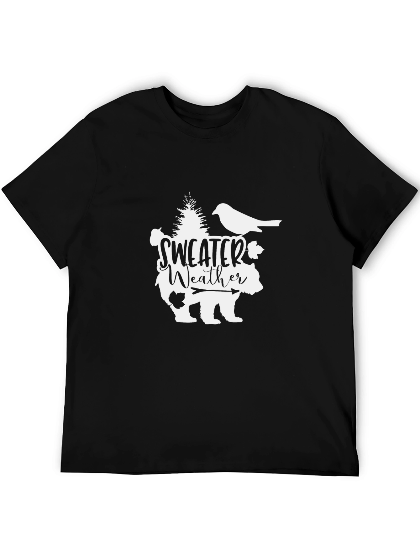 Sweater Weather Bear Graphic Tee