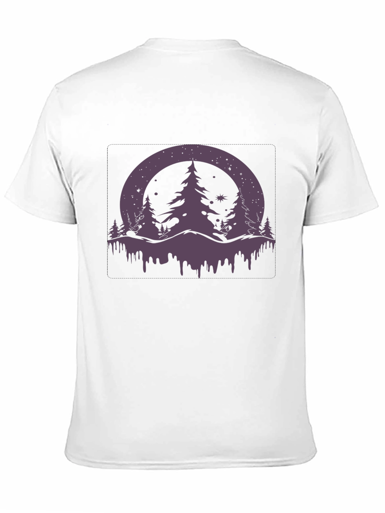 Abstract Tree Graphic Tee