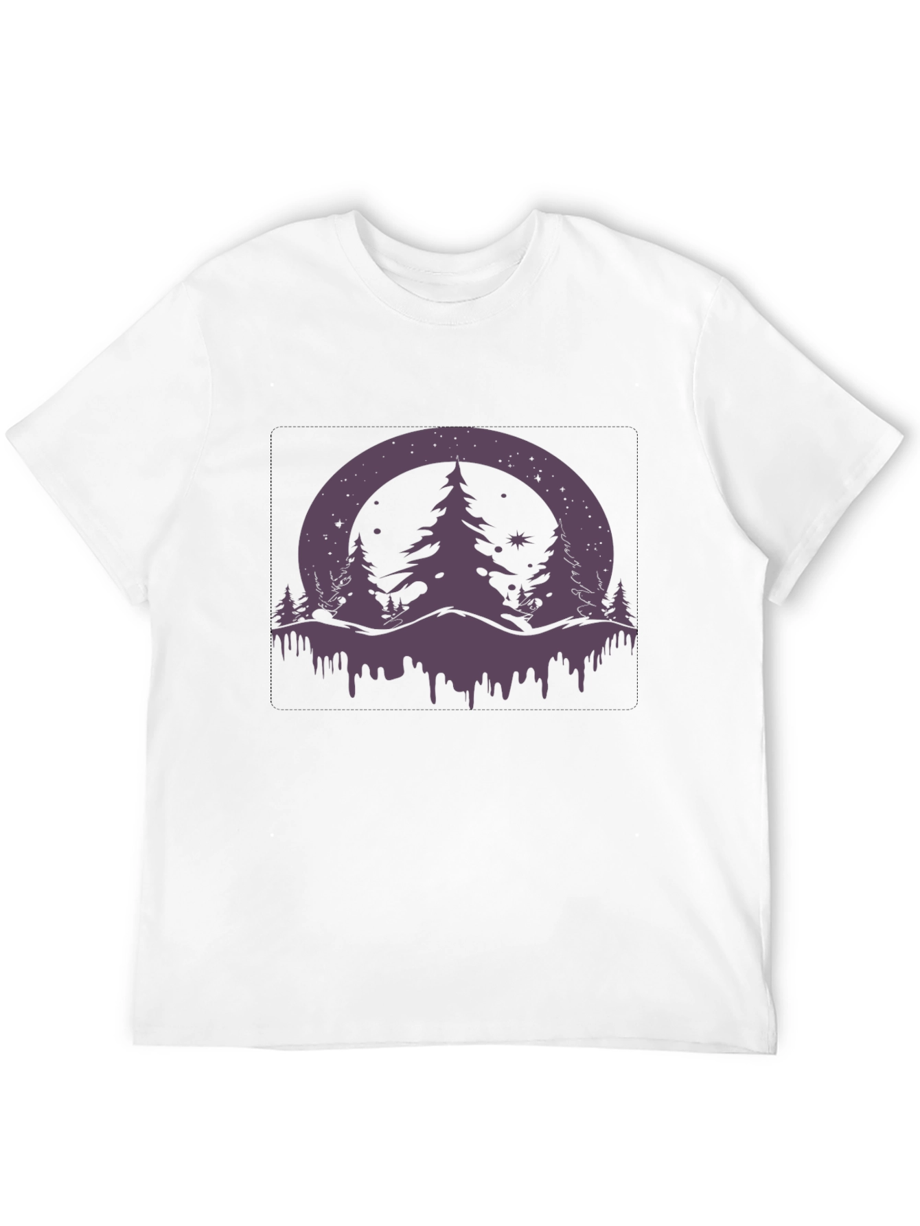 Abstract Tree Graphic Tee