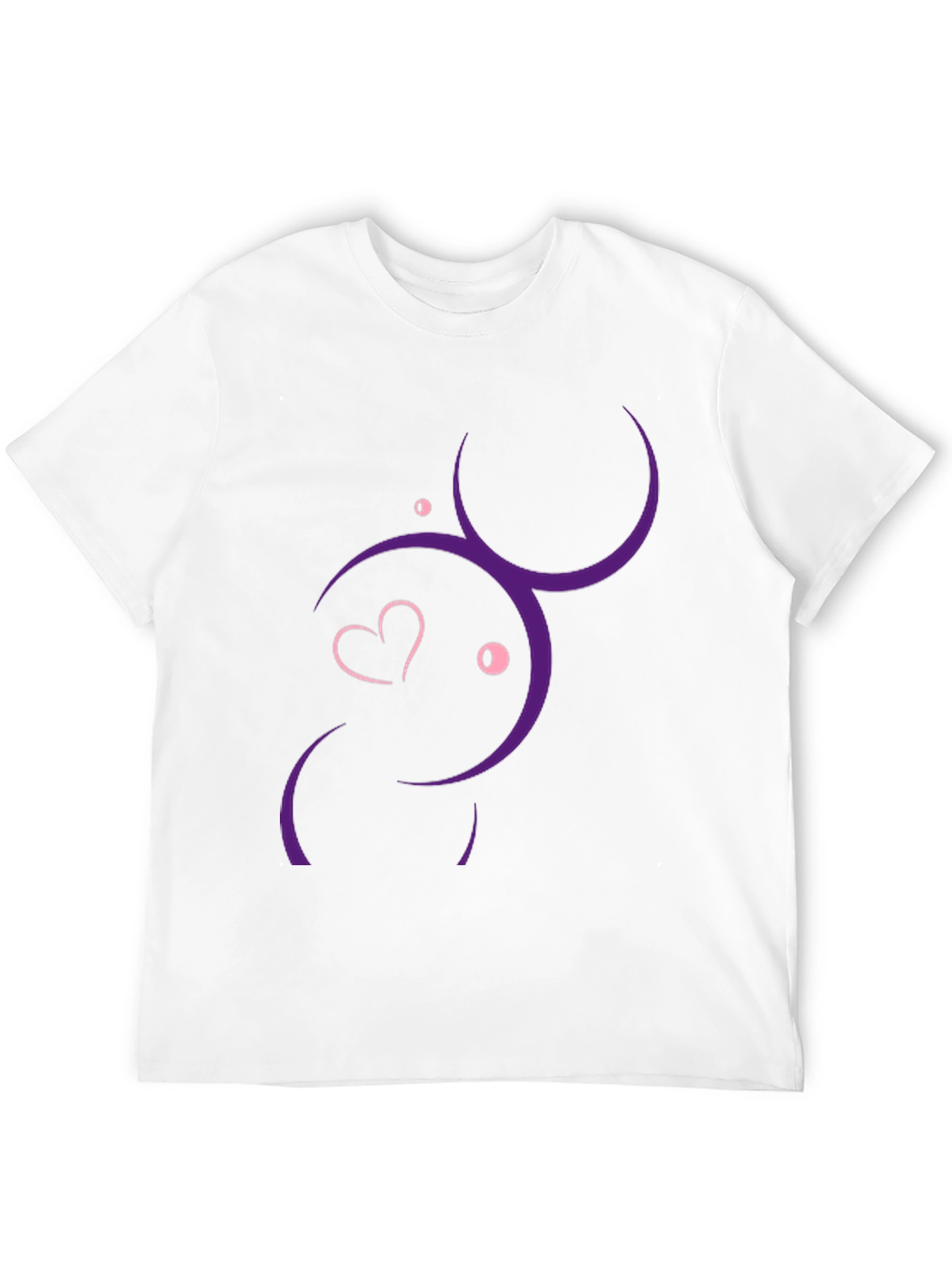Abstract Stethoscope Heartbeat Graphic T-Shirt