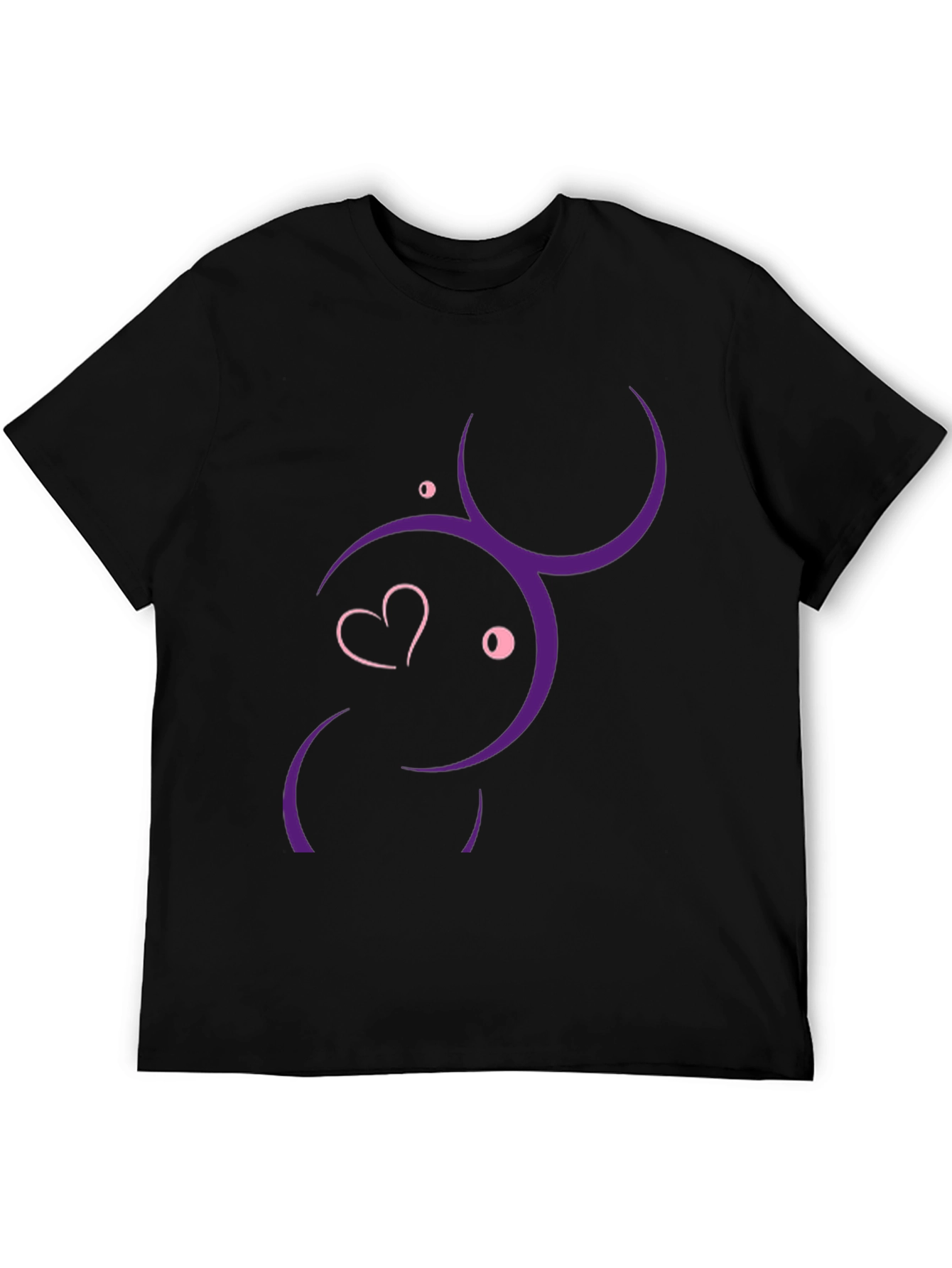 Abstract Stethoscope Heartbeat Graphic T-Shirt