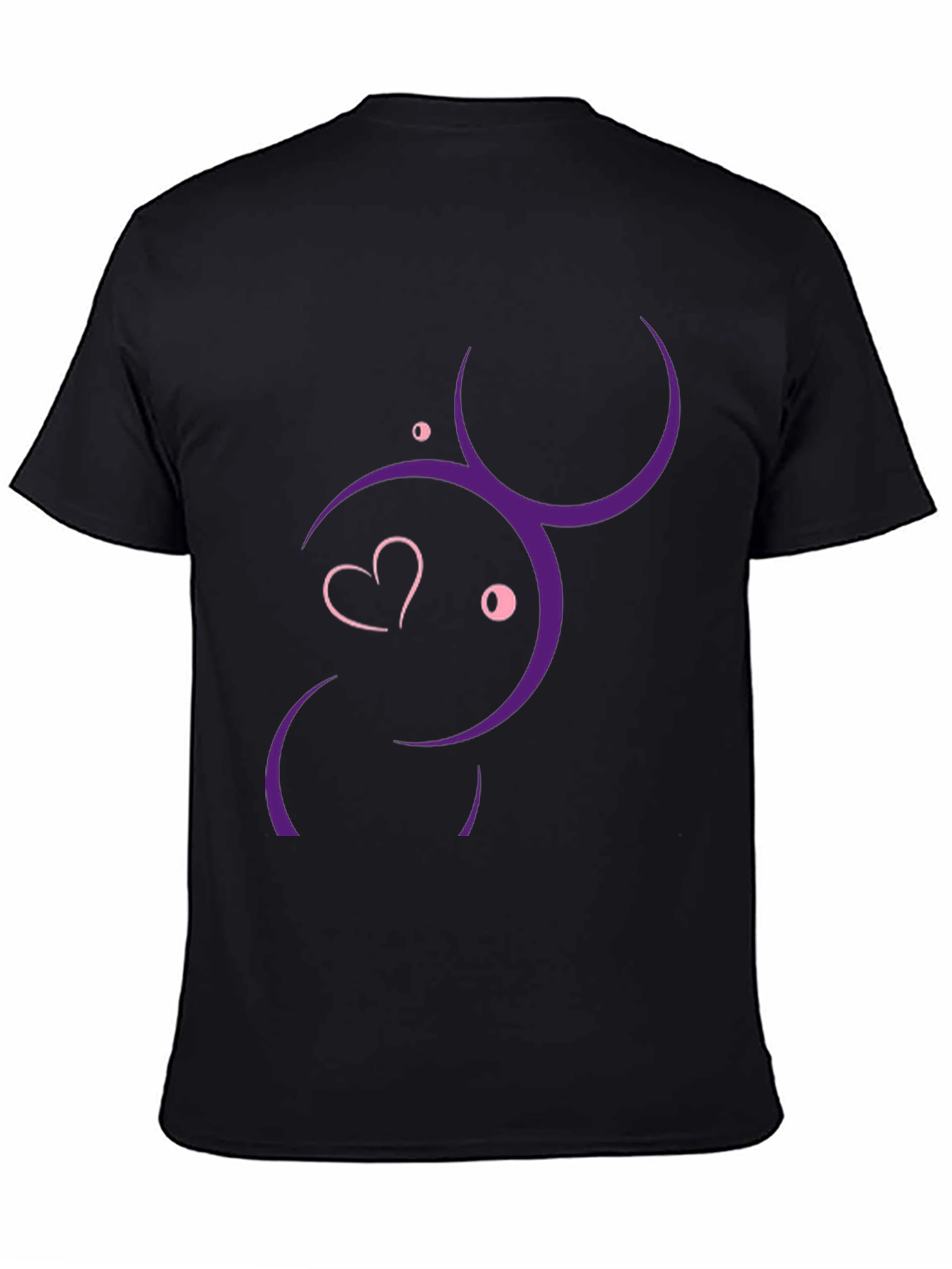 Abstract Stethoscope Heartbeat Graphic T-Shirt