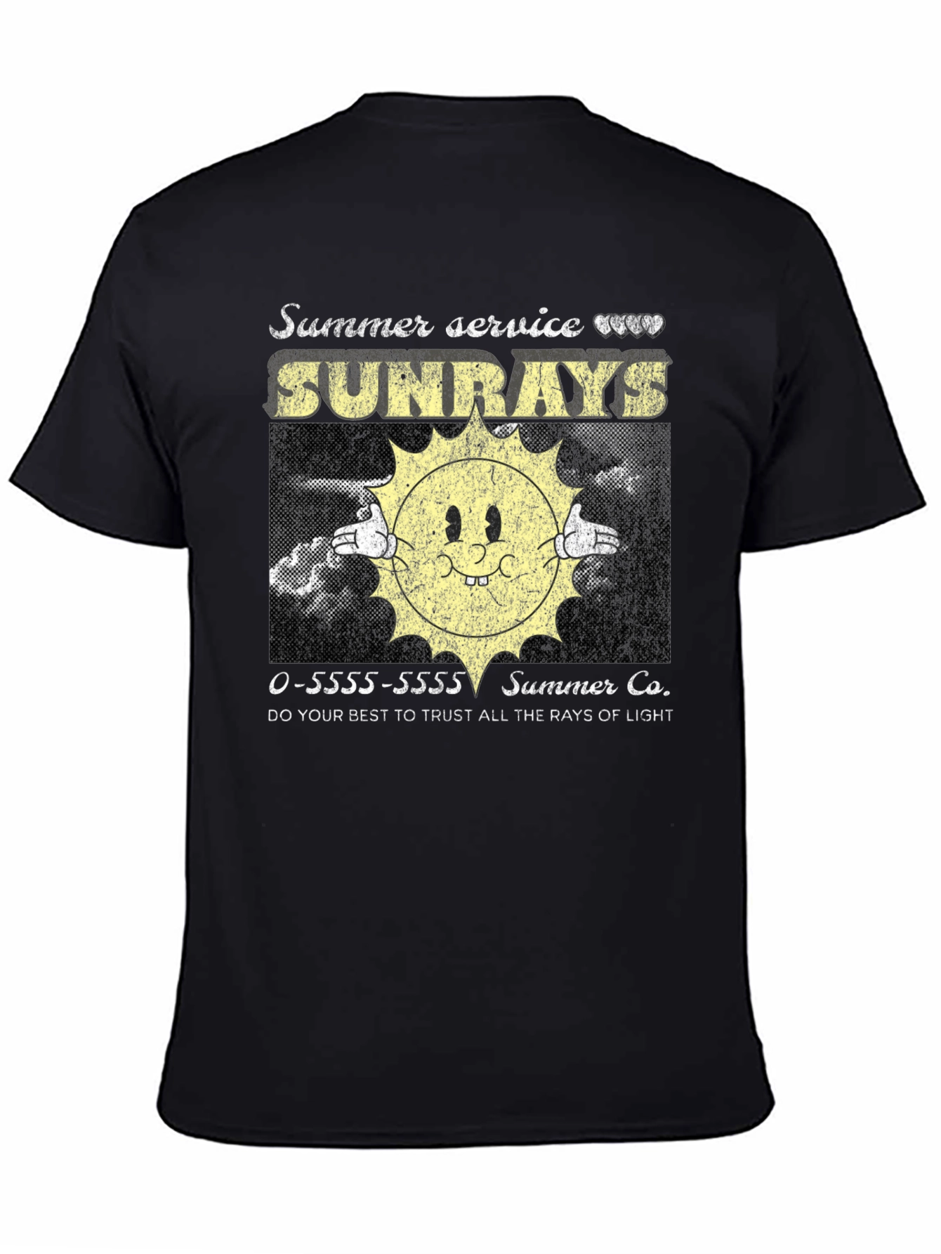 Summer Service Sunrays T-Shirt