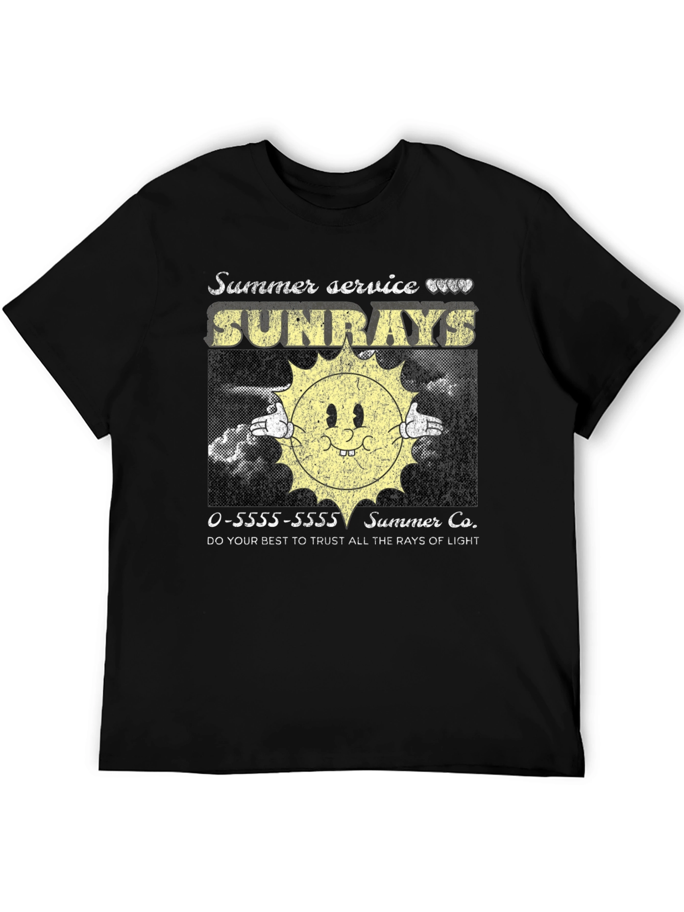 Summer Service Sunrays T-Shirt