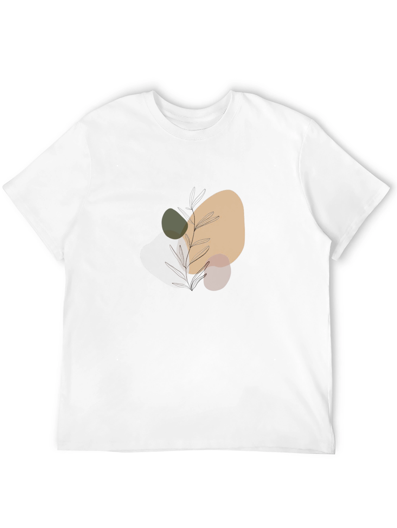 Abstract Art Black T-Shirt
