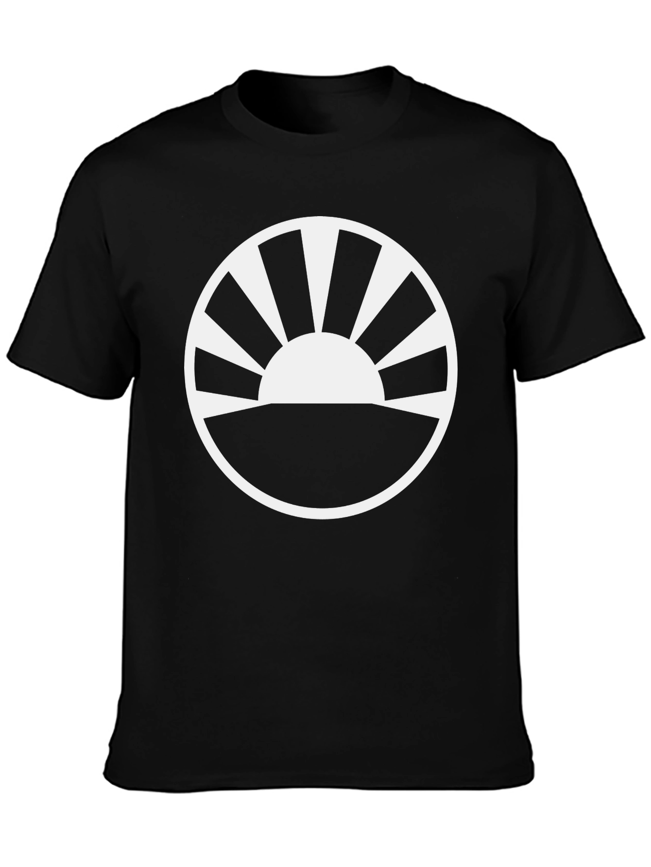 Sunrise Graphic Tee - Black