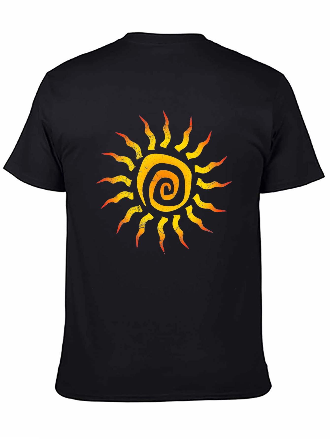 Sun Graphic Black T-Shirt