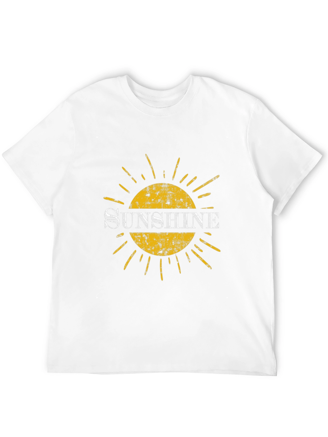 Sunshine Graphic Tee - Black Cotton Blend