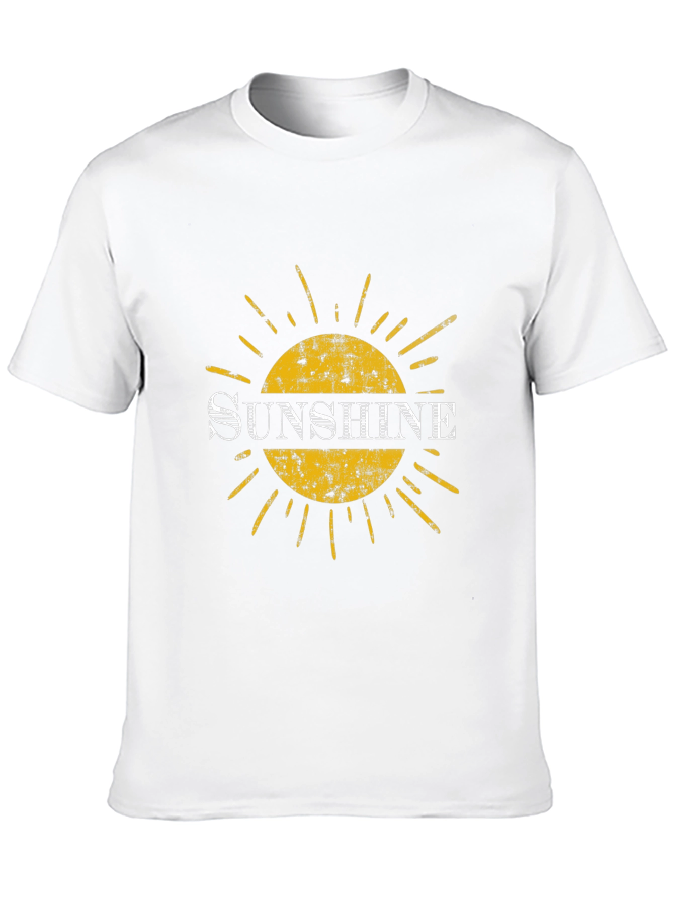 Sunshine Graphic Tee - Black Cotton Blend