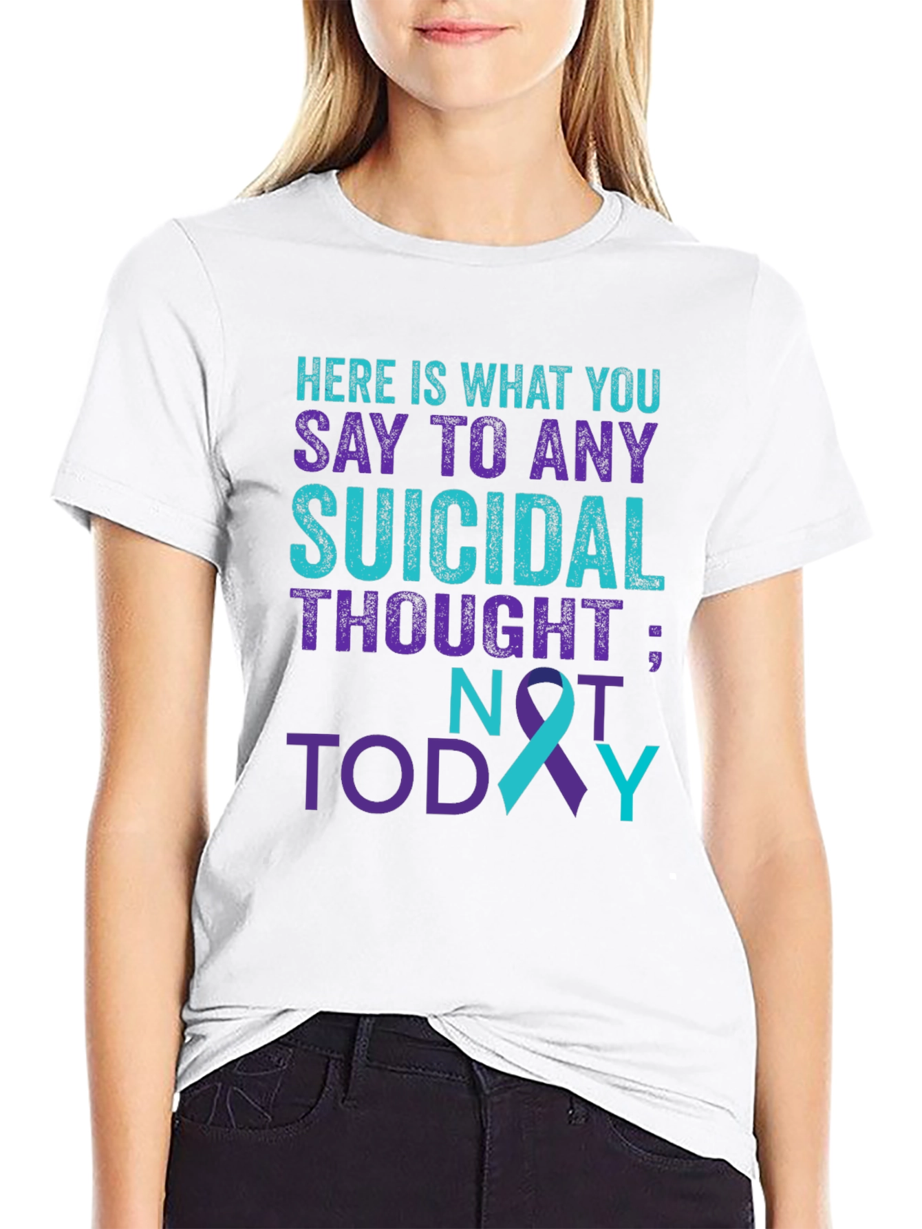 Suicidal Thought Awareness Graphic Tee
