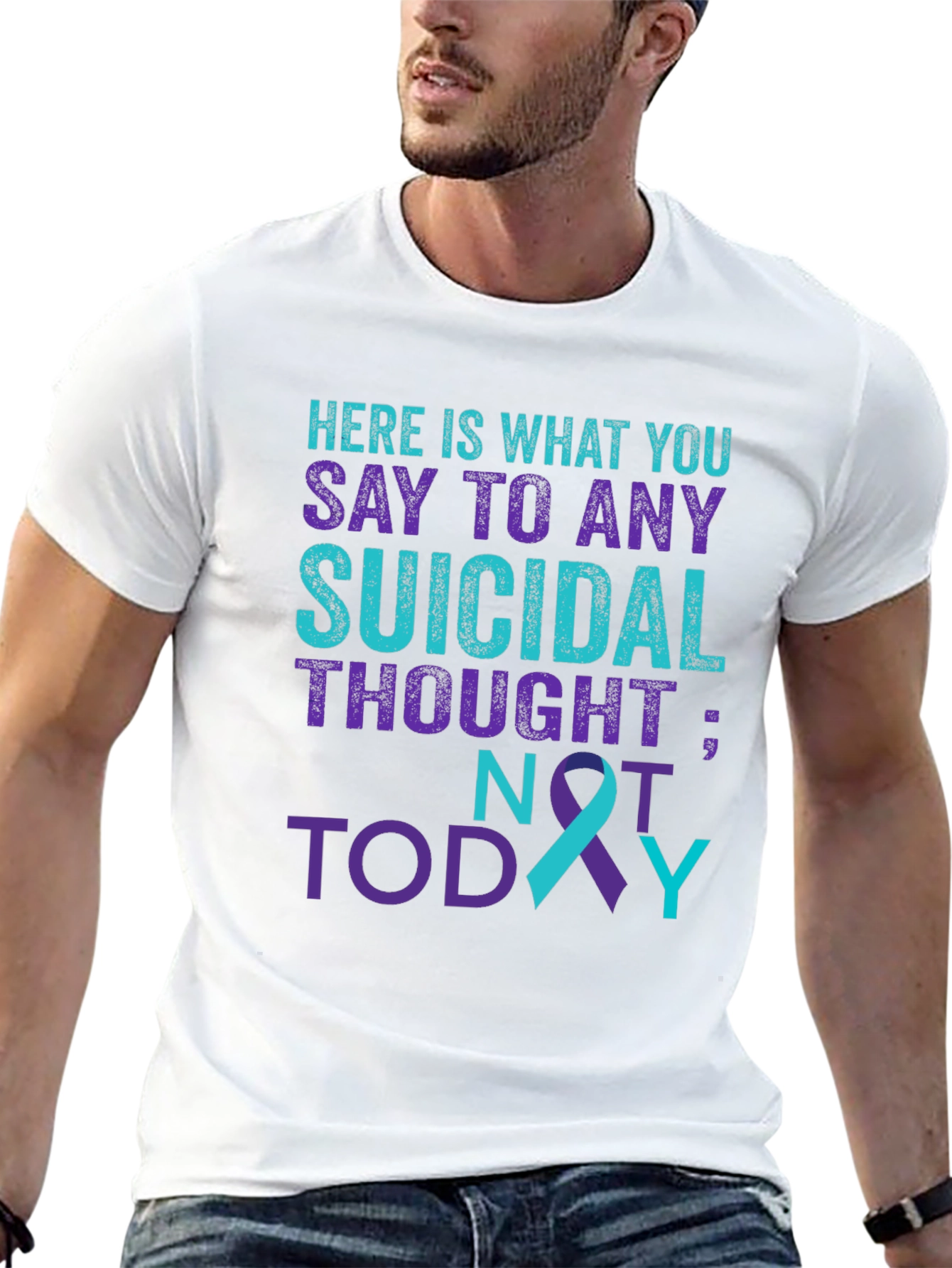 Suicidal Thought Awareness Graphic Tee