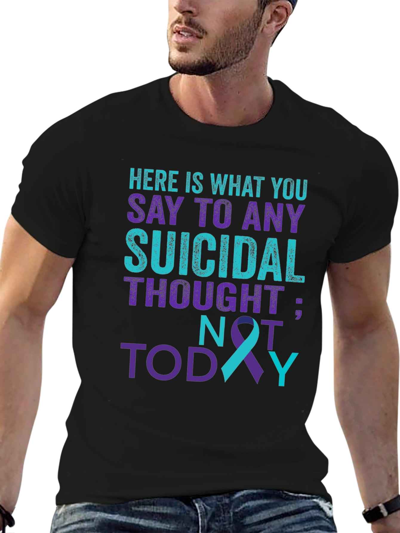 Suicidal Thought Awareness Graphic Tee