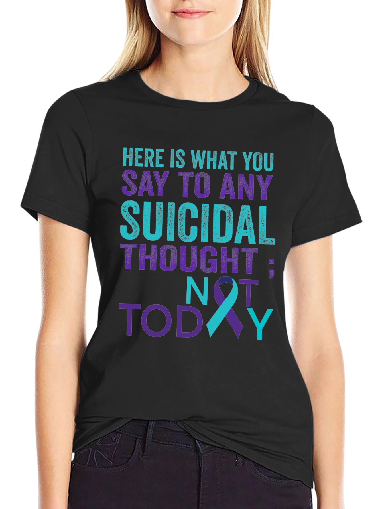 Suicidal Thought Awareness Graphic Tee
