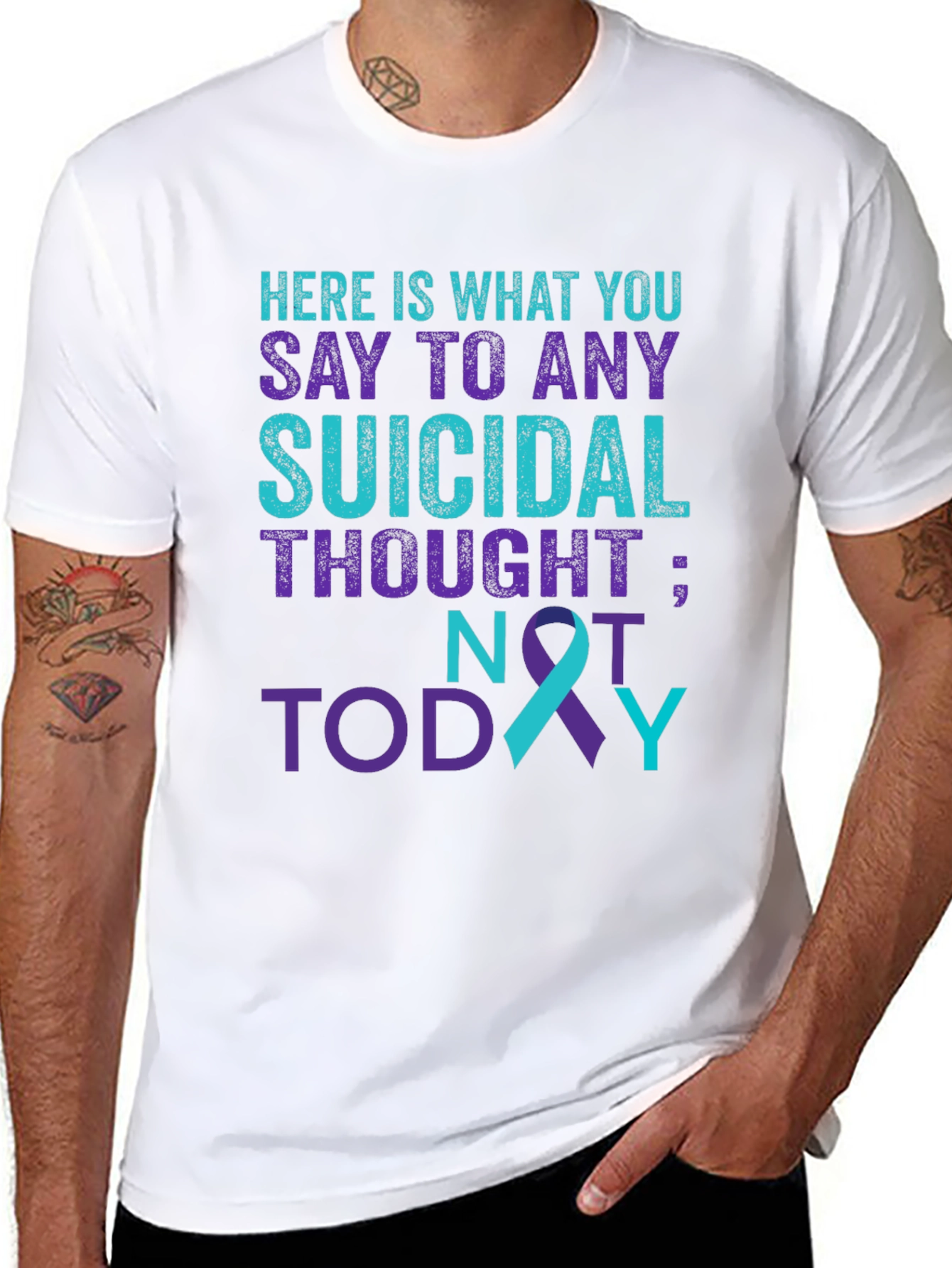 Suicidal Thought Awareness Graphic Tee