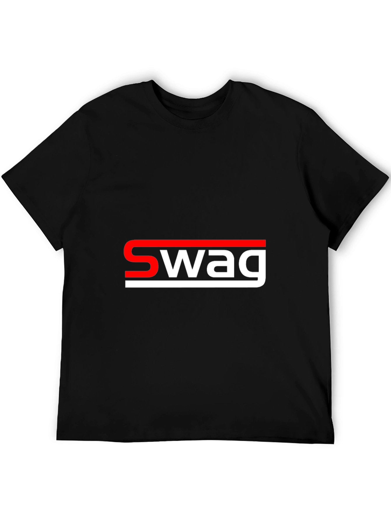 Swag Graphic T-Shirt - Cool Style Black Tee
