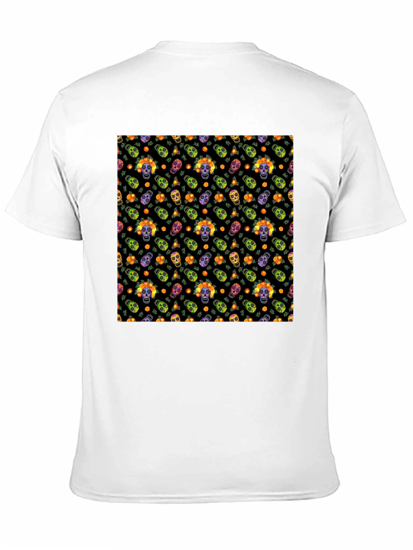 Sugar Skull T-Shirt - Day of the Dead Design