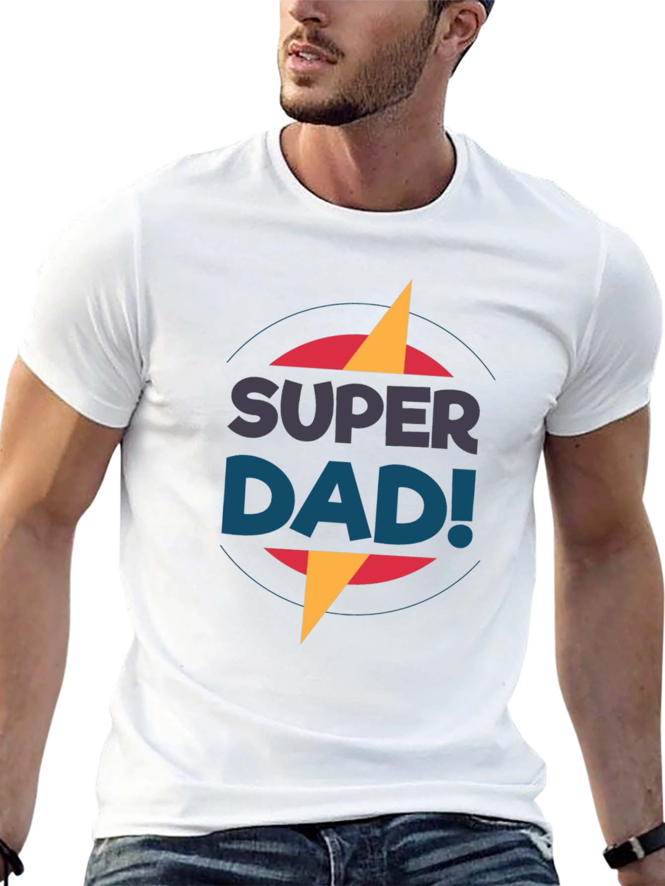 Super Dad Graphic T-Shirt - Fathers Day Gift