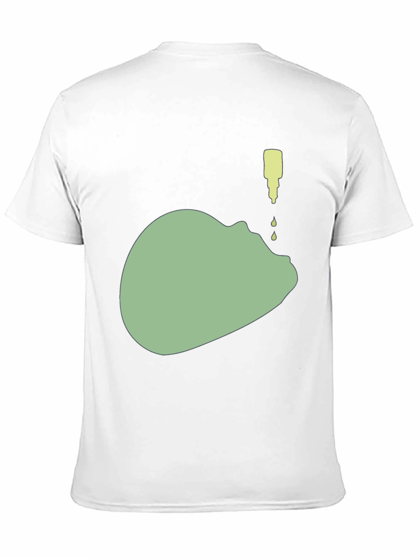 Abstract Face T-Shirt - Unique Graphic Tee