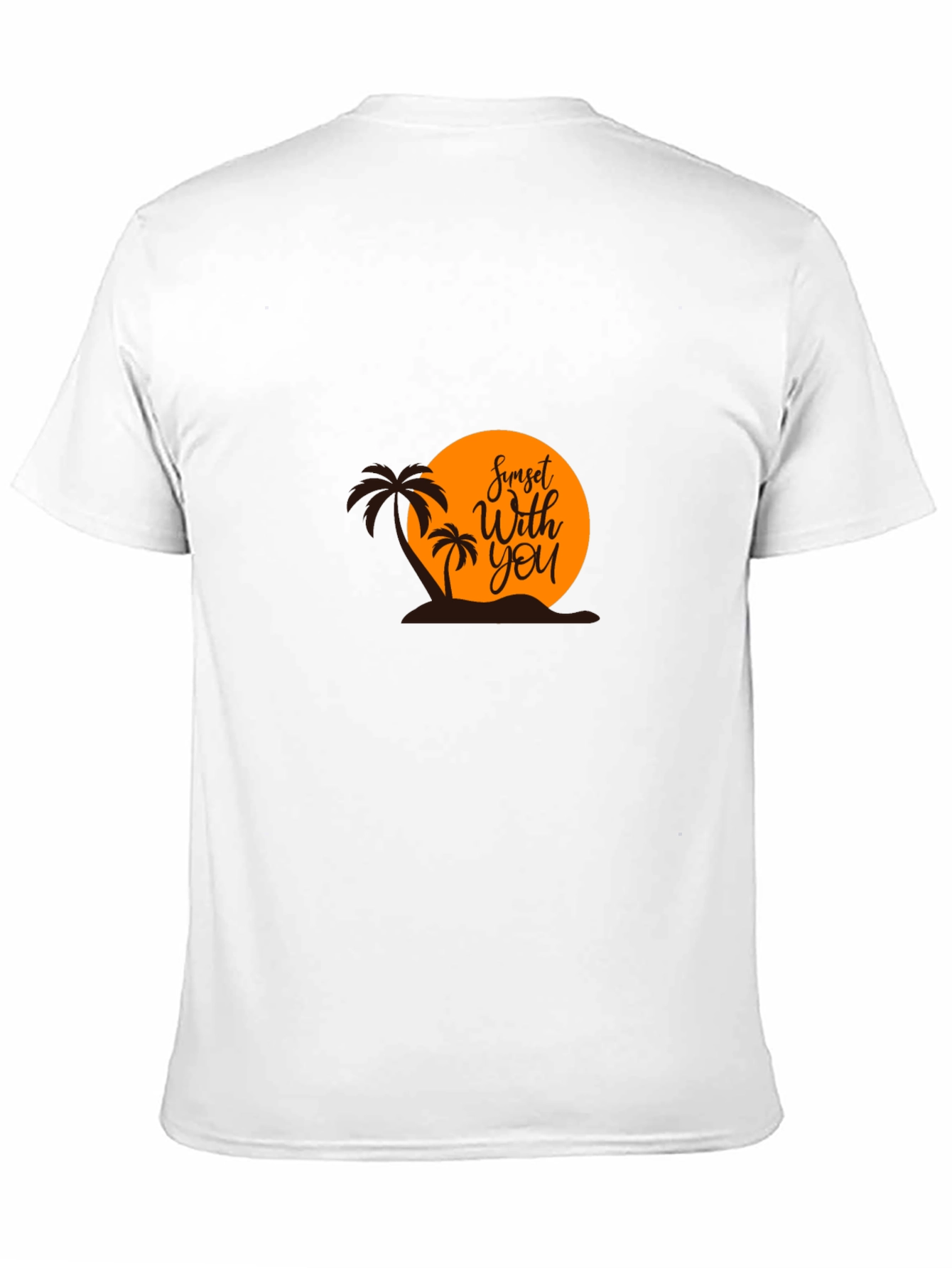 Sunset With You Graphic Tee - Black T-Shirt