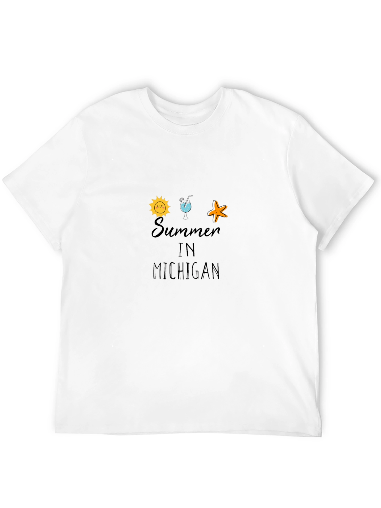 Summer In Michigan Graphic Tee