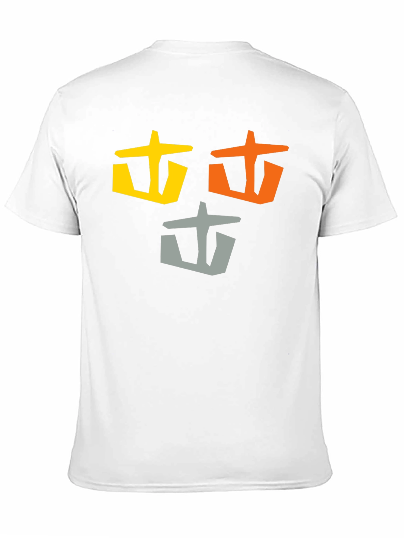 Abstract Symbol Graphic T-Shirt - Casual Wear
