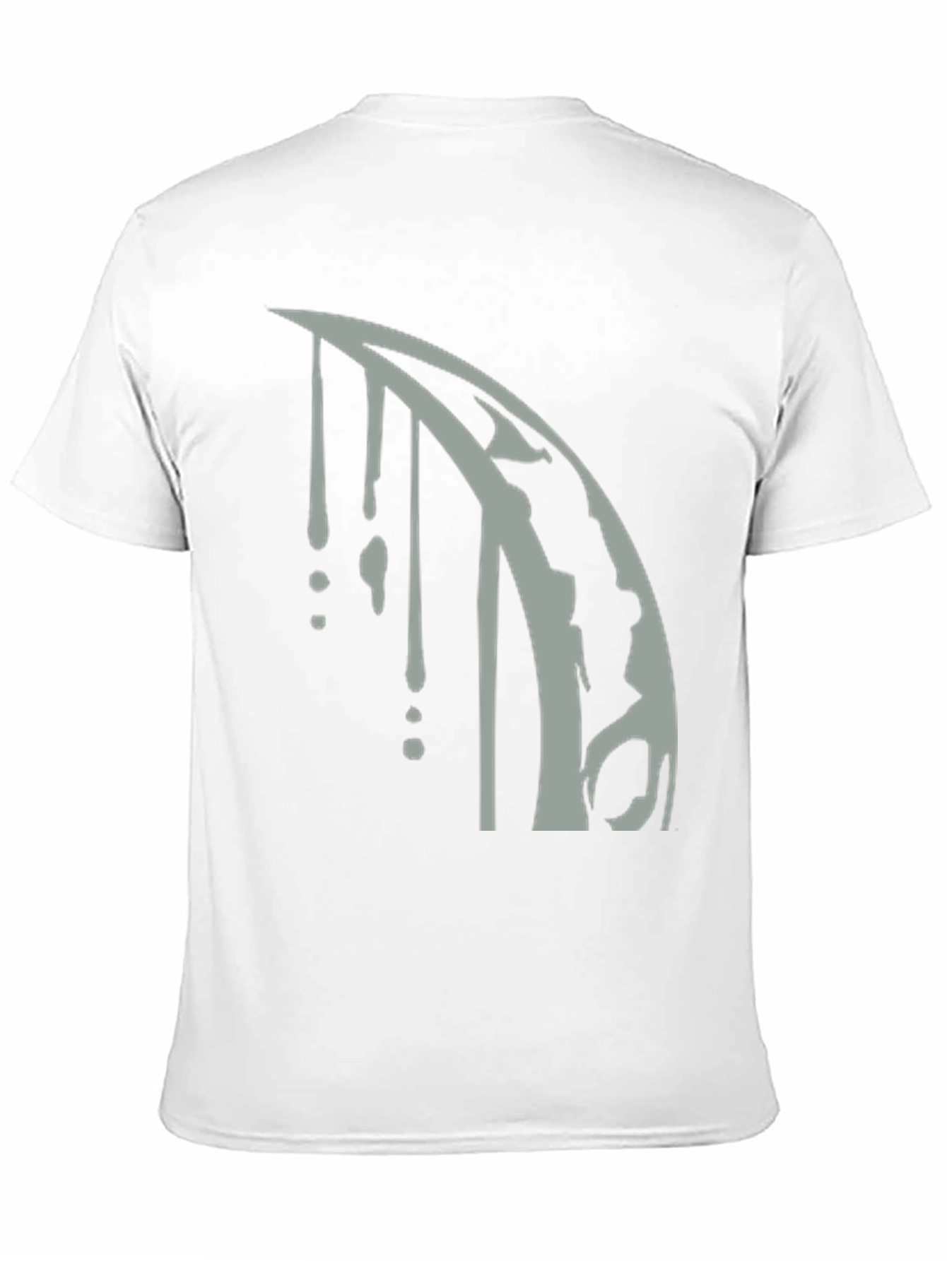 Abstract Drip Graphic Tee - Modern Streetwear