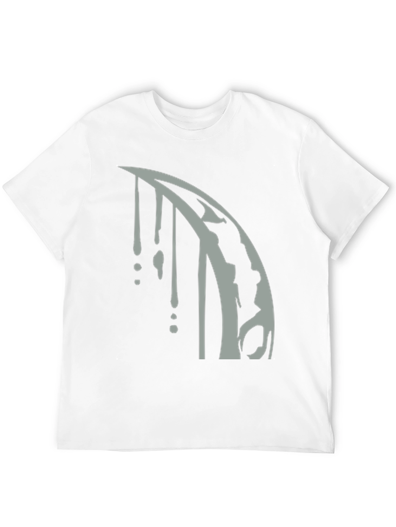 Abstract Drip Graphic Tee - Modern Streetwear