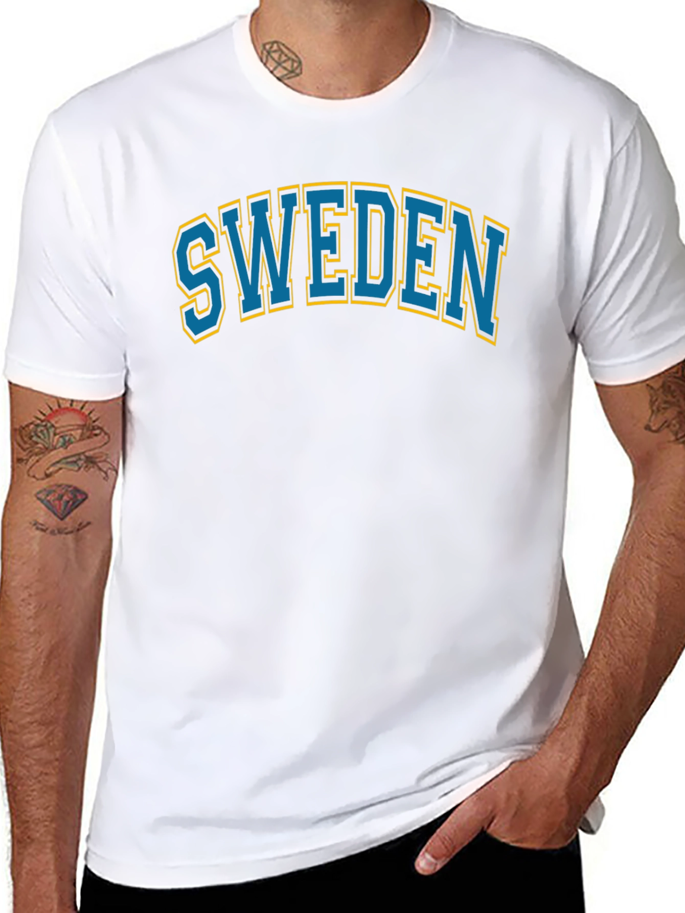 Sweden Tee - Bold Graphic Print